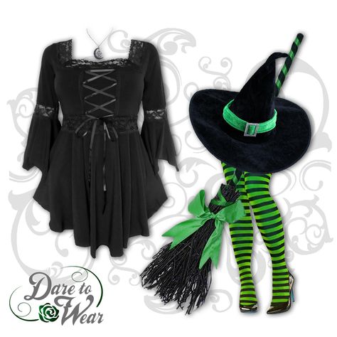 Ahh, the things you can do with our Renaissance top! Wear it anywhere, and use it for a Halloween  costume too! The one top to witch around in any day of the year!    #daretowear #darefashionusa #madeinUSA #renaissancetop #witch #blackwitch #halloween #halloweencostume #plussizewitchcostume #plussizehalloweencostume #plussize #plusfashion #plussizefashion #confidentcurvycouture Makeup Color Palette, Diy Witch Costume, Color Palette Winter, Gothic Plus Size, Fairy Sleeves, Palette Winter, Witch Costume Diy, Halloween Witch Costume, Winter Witch