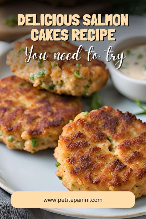 These fresh salmon cakes are loaded with herbs, veggies, and just the right seasoning. A quick and healthy meal idea you’ll love! 🥰🍴 Fresh Salmon Cakes Recipe, Fresh Salmon Cakes, Salmon Cake, English Biscuits, Salmon Cakes Recipe, Leftover Salmon, Salmon Croquettes, Strawberry Breakfast, Fresh Salmon