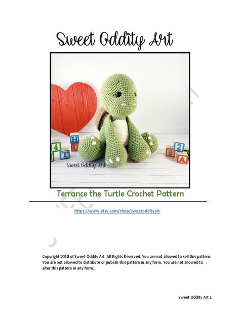 Scribd is the world's largest social reading and publishing site. Oddity Art, Crochet Dinosaurs, Turtle Crochet Pattern, Magic Ring Crochet, Turtle Crochet, Sewing Top, Crochet Pig, Crochet Toys Free, Crochet Dinosaur