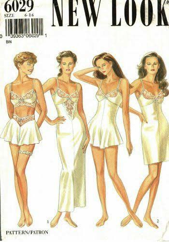 Panties Pattern, 60s Vintage Fashion, Vintage Fashion Sketches, Vintage Clothes Patterns, Sewing Pattern Vintage, New Look Patterns, Lingerie Patterns, Vintage Hollywood Glamour, French Lingerie