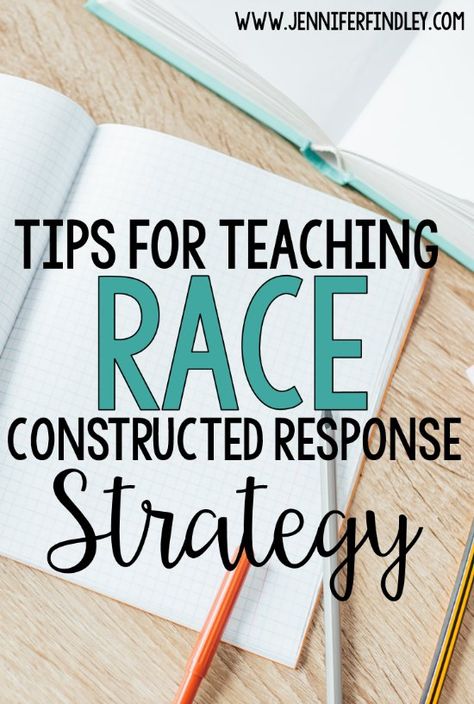 Races Writing Strategy, Race Strategy, Jennifer Findley, Race Writing, Test Prep Activities, Reading Test Prep, Reading Questions, Teaching Freebies, Staar Test