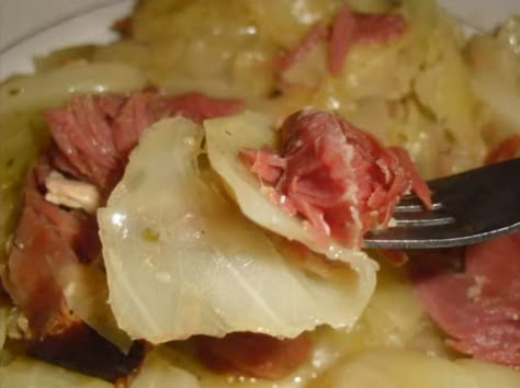 Cabbage and Smoked Pork Shanks | I Heart Recipes Smoked Pork Hocks Recipe, Hillbilly Recipes, Pork Shanks Recipe, Pork Shanks, Ham Hock Recipes, Shanks Recipe, Southern Foods, I Heart Recipes, Steamed Cabbage