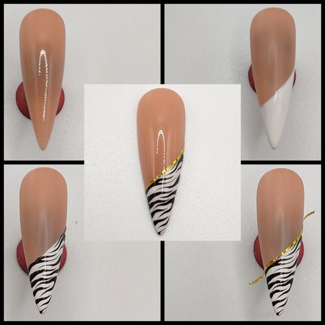 Zebra Nail Art, Zebra Nails, Nail Art Tutorial, Art Tutorial, Nail Tutorials, Art Tutorials, Nail Art, Nails, Art