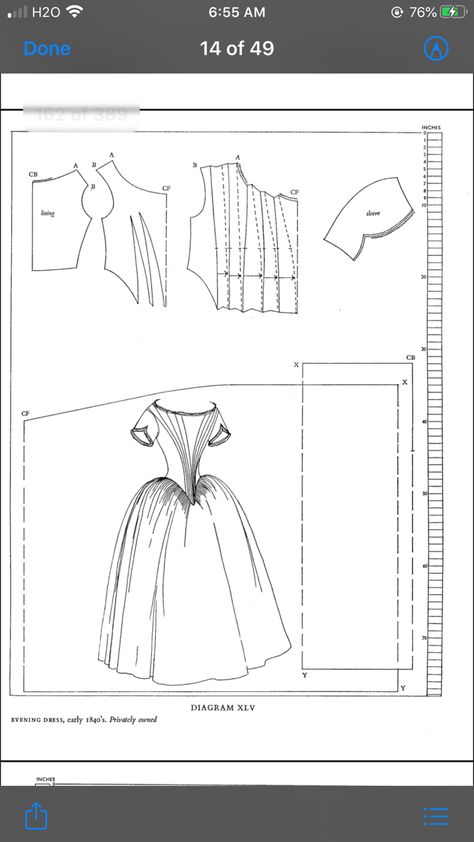 Victorian Gown Pattern, 1840s Dress Pattern, 1840 Dress Pattern, 18th Century Dress Pattern, Victorian Sewing Patterns, Historical Dress Patterns, Victorian Dress Pattern, Historical Clothing Patterns, Edwardian Costumes