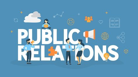 Vector public relations concept. idea of... | Premium Vector #Freepik #vector #news-report #journalism #press #news-media Media Relations, Pr Agency, Positive Images, Concept Illustration, Mass Media, Negative Comments, Brand Promotion, Advertise Your Business, Facebook Marketing