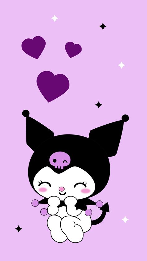 Wallpaper Kuromi Sanrio Sanrio Kuromi Wallpaper, Kuromi Wallpaper Purple, Kuromi Hd, Kuromi Background, Kuromi Costume, Wallpaper Kuromi, Kuromi Cake, Kuromi Purple, Kuromi Aesthetic