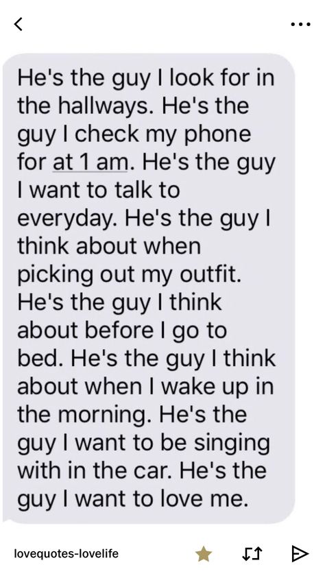 Dudes feel this way about that special woman, too. Cute Ways To Tell Your Crush U Like Them, Relationship Goals Photos, Cute Relationship, Relationship Goals Text, Cute Relationship Texts, Relationship Texts, Boyfriend Quotes, The Perfect Guy, Cute Texts