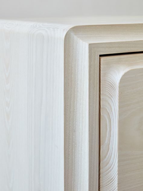 KWH | Cove / Arc Credenza – Colony Refrigerator Panels, Millwork Details, Cabinet Detailing, Joinery Design, Joinery Details, Wooden Accessories, Furniture Details, Wooden Garden, Sideboard Cabinet