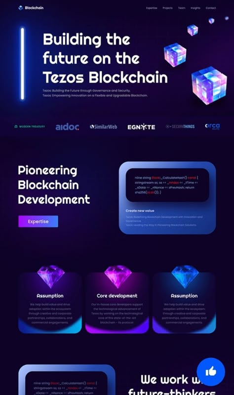 Galaxy Website Design, Purple Website Design Inspiration, Neon Website Design, Cyberpunk Website, Technology Website Design, Tech Website Design, Athletic Branding, Before After Design, Blue Website