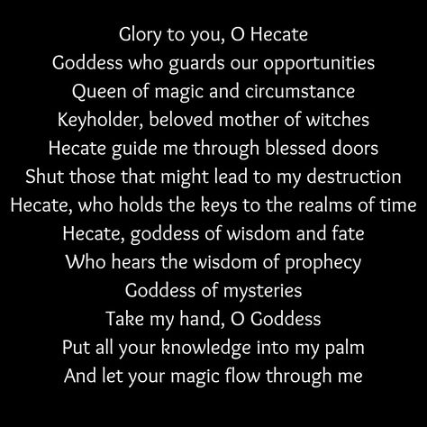 The Night Of Hecate, Night Of Hecate Ritual, Hecate Goddess Altar, Hekate Quotes, Hekate Spells, Offerings To Hecate, Hecate Spells, Hecate Invocation, Prayer To Hecate