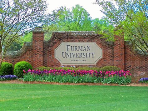 Furman University in the springtime-- April 2011. College Vibes, Furman University, Spanish Projects, Pretty Scenery, Winter Vacations, Dream Collage, Dream School, Insta Post, Travel Checklist