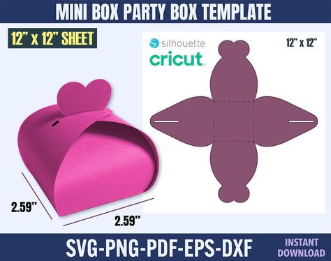 This Templates item by StellaDesignsDIY has 237 favorites from Etsy shoppers. Ships from United States. Listed on Sep 11, 2024 Mini Box Template, Gable Box Template, Favor Box Template, Cake Pop Boxes, Pop Box, Mini Box, Gable Boxes, Party Favor Boxes, Cake Pop