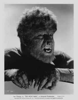 The Wolf Man (1941) | 3B Theater Poster Archive The Wolf Man 1941, Wolf Man 1941, Hollywood Monsters, The Wolf Man, Horror Classics, Classic Monster Movies, Lon Chaney Jr, Monster Photos, Wolf Man