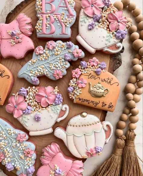 Brigerton Baby Shower Ideas, English Tea Baby Shower Ideas, Teaparty Baby Shower Theme, Time For Tea With The Mommy To Be, Bridgerton Themed Baby Shower Ideas, Bridgerton Theme Baby Shower Ideas, Tea With Mommy To Be Decor, Tea With The Mommy To Be, Gender Reveal Tea Party