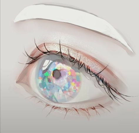 Opal Eyes, Manga Eyes, Eyes Artwork, Magic Eyes, Aesthetic Eyes, Rainbow Art, Anime Eyes, 영감을 주는 캐릭터, Eye Art