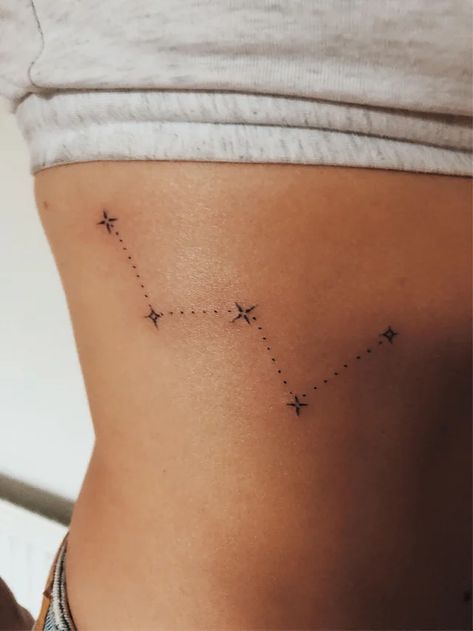 210+ Amazing Constellation Tattoos With Meanings (2023) - TattoosBoyGirl Cassieopia Constellation Tattoo, Cassiopeia Tattoo Constellations, Multiple Constellation Tattoo, Constellation Chest Tattoo, Casseopia Tattoo, Cassiopeia Constellation Tattoo, Casseopia Constellation, Cassiopeia Tattoo, Orion Constellation Tattoo