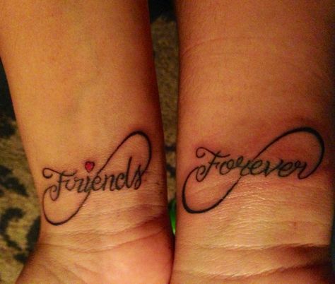 if I were to do this... I would do BEST FREIENDS FOREVER one for court liv and i Forever Symbol Tattoo, Bsf Tattoos, Best Friend Tattoo Quotes, Bf Tattoos, Emma Tattoo, Bff Tats, Cute Best Friend Tattoos, Friendship Tattoo, Small Wave Tattoo