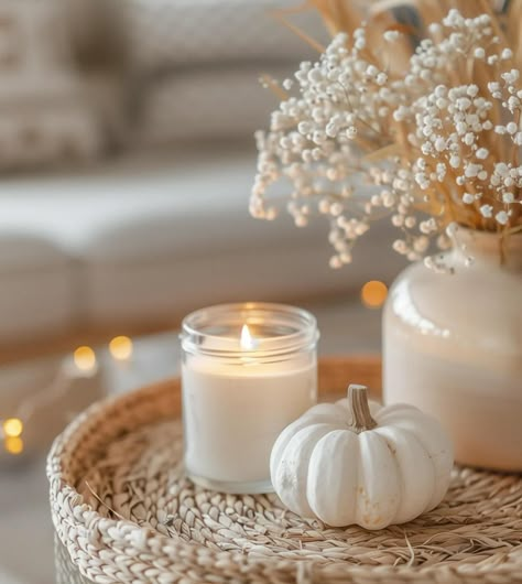 Are you ready for the fall? 🍁🍂🍁 Here are some ideas on how to decorate your home for the fall - just put a tray with your favorite candles, pumpkins and some diy fall decorations on your kitchen counter or coffee table, and it will definitely change the vibe to a cozy, warm one 🍁🍂🍁 Diy Fall Decorations, Fall Tray Decor, Thanksgiving Table Decor Ideas, Tray Decor Ideas, Fall Tray, Fall Tiered Tray Decor, Fall Coffee Table, Thanksgiving Table Decor, Cozy Fall Decor