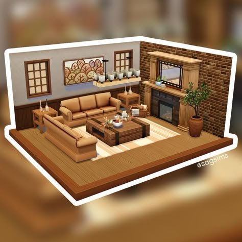 Sims 4 Basegame Living Room, Living Room Designs Sims 4, Sims 4 Cozy Living Room, Sala The Sims 4, Sims4 Living Room Ideas, Sims 4 Living Room Ideas Base Game, Sims Living Room Ideas, Sims4 Living Room, Sims Living Room