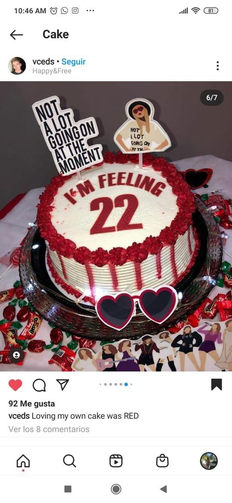 Feeling 22 Birthday Cake Taylor Swift, Taylor Swift 22 Birthday Ideas Red, 22 Taylor Swift Birthday Ideas Cake, Taylor Swift 22 Cake Ideas, Idk About You But Im Feeling 22 Cake, 22 Birthday Party Taylor Swift, 22nd Birthday Ideas Taylor Swift, I’m Feeling 22 Cake, Taylor Swift Red Cake