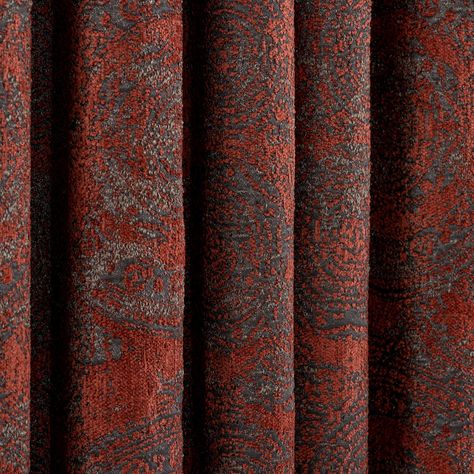 Copper Curtain Rod, Drapes Living Room, Art Deco Curtains, Chenille Curtains, Extra Long Curtains, Living Room Curtain, Pocket Curtains, Curtain Shop, Long Curtains