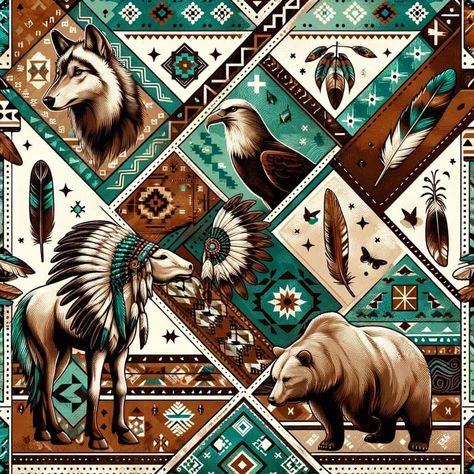 Subliminal Ideas, Western Backgrounds, Western Aesthetic Wallpaper, Aztec Wallpaper, Western Journal, Sublimation Ideas Projects Inspiration, Western Sublimation, Native American Pictures, Free Vintage Printables