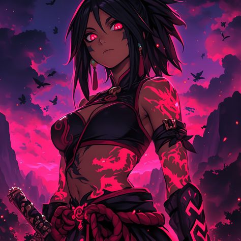 Dragon Shapeshifter🐉🔥 Against a rugged mountain range, a powerful woman stands with dragon-like eyes, scales tracing her skin, and clawed fingers. She embodies both human strength and the fierce spirit of a dragon.🐉🔥 Feel free to follow! ✨️💜 Dragon Woman Hybrid, Dragon Shapeshifter, Non Human Oc, Black Anime Woman, Barbarian Character Design, Dragon Person, Fantasy Asian, Asian Characters, Dragon World