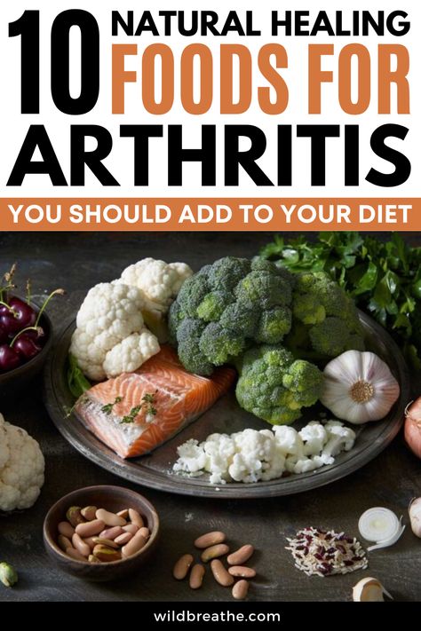 Ease pain without drugs with 10 anti-inflammatory natural healing foods for arthritis. Simple dietary changes for symptom management. Healing Food, Kale, Natural Remedies, Healing, Diet, Thing 1