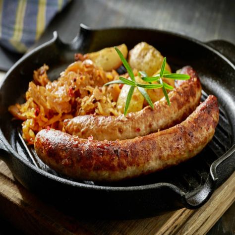 German Style Pork Krakauer Bratwurst Oven, Beer Brats Recipe, Brats Recipes, Beer Brats, German Sausage, Beer Recipes, Riesling, Tasting Table, Sausages