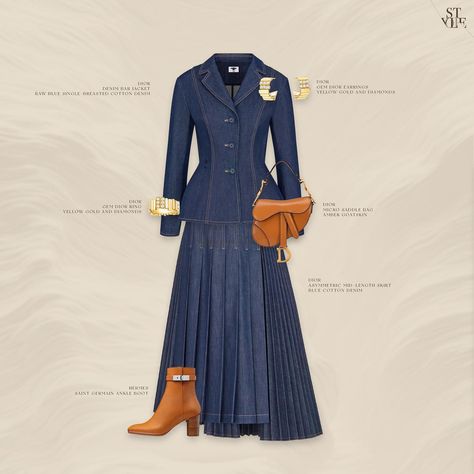 STYLESTOP by Fatima H. on Instagram: “Make a statement this fall in Dior With stylestop Swipe Left to see the entire look Who do You think would look amazing in this ? IN…” Travelling Outfit, Chic Outfits Classy, Royal Dresses, 20s Fashion, Jumpsuit Fashion, Lookbook Outfits, Global Fashion, Fashion Set, Classy Outfits