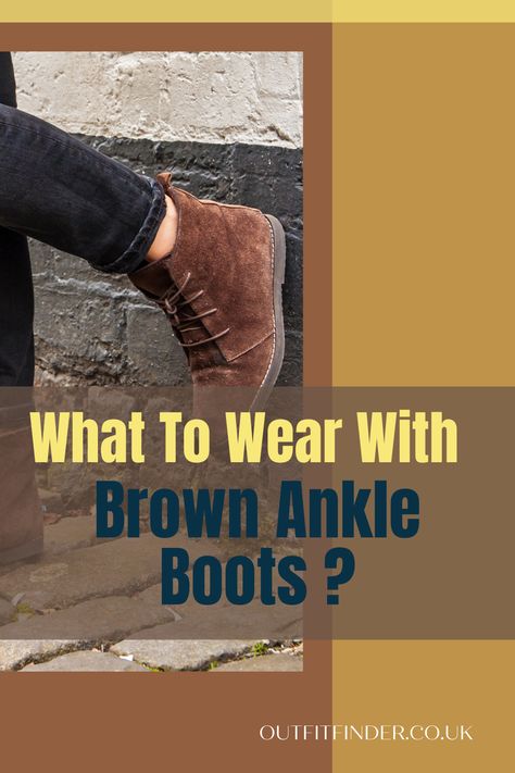 Brown Flat Ankle Boots Outfit, Brown Lace Boots Outfit, Brown Suede Ankle Boots Outfit, Brown Booties Outfit Winter, Dark Brown Boots Outfit Ankle, Brown Ankle Boots Outfit Winter, Brown Ankle Boots Outfit Work, Dark Brown Ankle Boots Outfit, What To Wear With Brown Boots