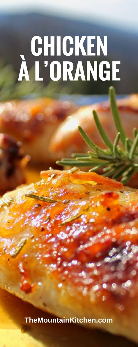 Orange Rosemary Glazed Chicken, How To Use Orange Marmalade, Chicken A La Orange, Marmalade Recipe Chicken, Sweet Orange Marmalade Chicken, Orange Marmalade Uses, Rosemary Orange Chicken, Chicken Marmalade Recipe, Orange Chicken Using Orange Marmalade