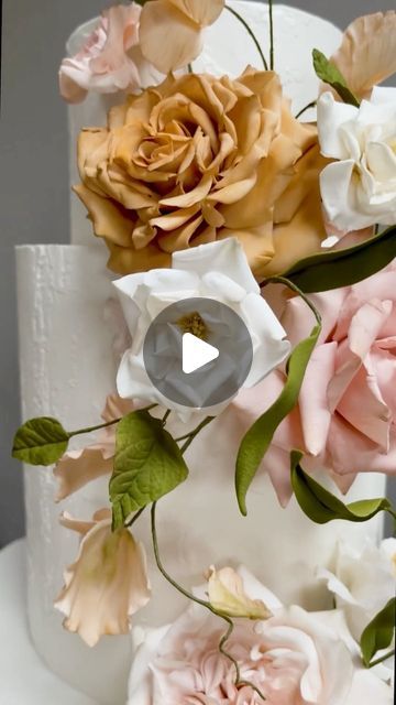 Gum Paste Flowers, Fondant Flowers, Sugar Craft, Flower Therapy, Cake Tutorial, Design Course, Sugar Flowers, So Nice, Nice To Meet