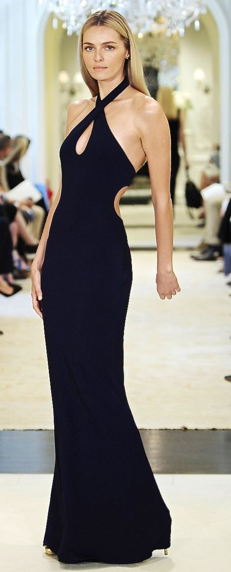 Ralph Lauren, 2015 Ralph Lauren 2015, Ralph Lauren Resort, London Makeup, Florida Usa, Black Gown, 2015 Fashion, Gorgeous Gowns, Fashion Mode, Beautiful Gowns