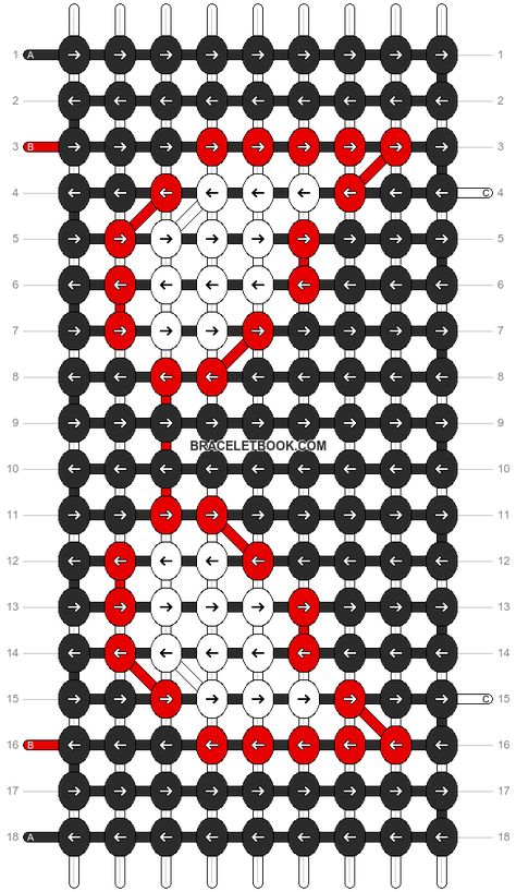 Wave bracelet pattern