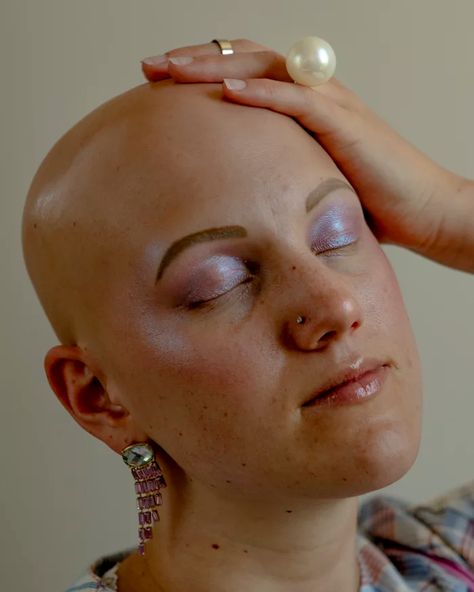 Women With Alopecia, Alopecia Universalis, Alopecia Awareness, Shaved Heads, I Like Your Hair, Shaved Head Women, Bald Women, Hair Raising, Shaved Head