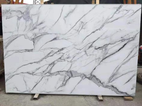 Artificial Marble 3D Calacatta White Artificial Marble, Stone Panels, Stone Products, Artificial Stone, Marble Slab, Marble Granite, Quartz Stone, Marble, China