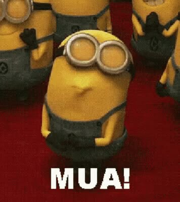 Mua Minion GIF - Mua Minion Kiss - Discover & Share GIFs Minion Kiss, Minion Humour, The Minions, Minions Love, Minion Quotes, Minions Quotes, Minions Funny, Despicable Me, E Card