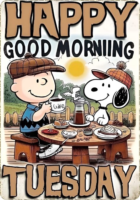 Charlie Brown Good Morning, Good Morning Tuesday Snoopy, Cute Tuesday Quotes Good Morning, Tuesday Snoopy, Peanut Quotes, Good Morning Tuesday Wishes, Day And Night Quotes, Tuesday Quotes Good Morning, Tuesday Greetings