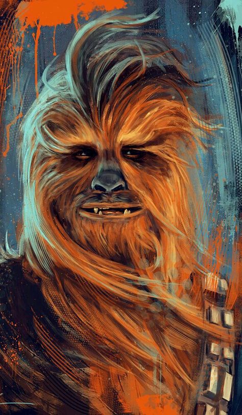 CHEWBACCA Chewbacca Drawing, Chewbacca Tattoo, Chewbacca Aesthetic, Chewbacca Fan Art, Chewbacca Painting, Cartoon Chewbacca, Chewbacca Art, Chewbacca Disney Shirt, Star Wars Canvas Art