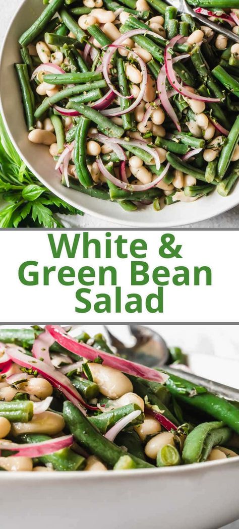 Asian Green Bean Salad, String Bean Salad Recipes, German Green Bean Salad, Fresh Beans Recipes, Wedding Salads, String Bean Salad, Cold Green Bean Salad, String Bean Recipes, German Salads