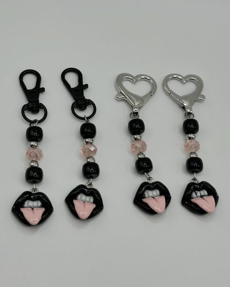 CALLING LOVERS OF ALL THINGS SPOOKY! Come check out our spooky accessories just in time for the upcoming holiday! 🧡🖤 https://aceiacreations.etsy.com #Halloween #spookyseason #FunAccessories #Ghost #Pumpkin Handmade Keychains, Black Lipstick, Alt Style, Handmade Keychain, Cedar Rapids, Ghost Pumpkin, Halloween Accessories, Pink Beads, Style Gift