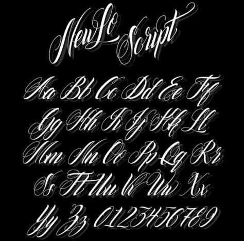 Tattoo Fonts For Names, Tattoo Fonts Script, Tato Realis, Fonts Kids, Cursive Fonts Alphabet, Calligraphy Tattoo Fonts, Tattoo Name Fonts, Names Tattoo, Tattoo Lettering Alphabet