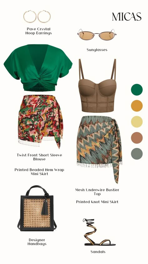 Micas Outfit Ideas Summer, Floral Skirt Outfits Summer, Mica Clothing, Gen Z Summer Outfits, Micas Outfit Ideas, Summer Day Party Outfit, Shein Summer Outfit Ideas 2024, Hot Outfit Ideas Summer, Outfits Gen Z