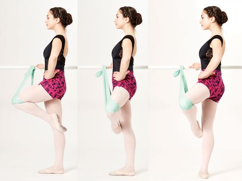 Make the Most of Your Turnout With These 3 Exercises Improve Turnout Ballet, How To Improve Turnout, Turnout Exercises, Ballet Turnout, Ballet Conditioning, Ballet Basics, Ballerina Workout, Ballet Stretches, Dance Stretches