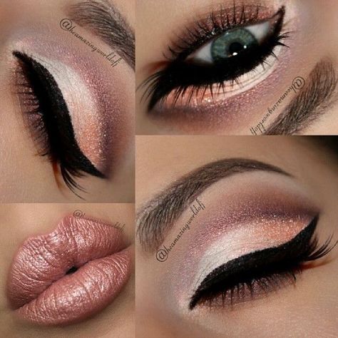 Pinterest: yvngkat ✨ Carnaval Make-up, Khol Eyeliner, Makeup Pics, Makeup Tip, Smink Inspiration, Makeup Brush Cleaner, Flower Ideas, Makeup Goals, Eye Make