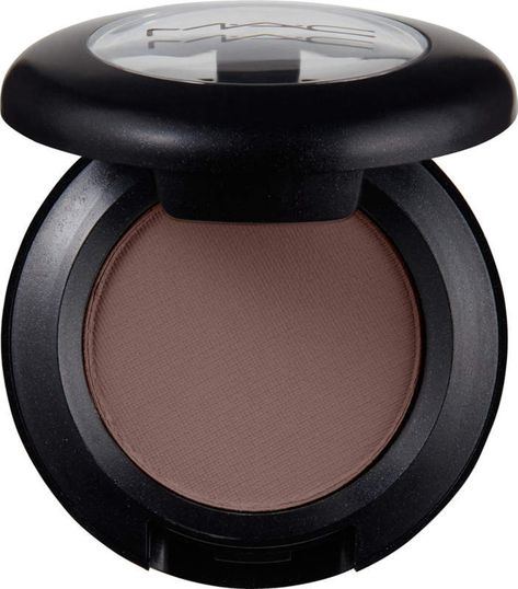 MAC Eyeshadow - Brun (muted blackish-brown - satin) $17.00 http://shopstyle.it/l/NXcb Mac Single Eyeshadow, Mac Makeup Foundation, Mac Makeup Eyeshadow, Mac Makeup Looks, Best Mac Makeup, Golden Brown Hair, Cream Eyeliner, Single Eyeshadow, Mac Eyeshadow