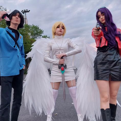 Second day of EECC!! Brought back Judge Angels for this one!! >:D (I'm missing so many tags in this post please help me find these people 😭🙏) . . . . . Tags: #eecc #eecc2024 #easteuropeancomiccon #creepypasta #creepypastacosplay #judgeangels #judgeangelscreepypasta #judgeangelscosplay Judge Angels Creepypasta, Judge Angels, Creepypasta Girls, Creepypasta Cosplay, My Comfort Characters, Creepypasta Characters, Please Help Me, April 22, Comfort Characters