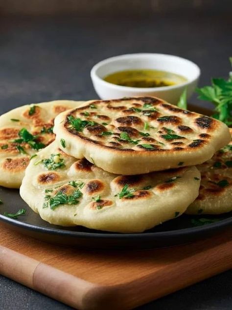 Mediterranean Diet For Beginners 2024 | WW Fluffy Garlic Flatbreads"Delicious & Guilt-Free: Must-Try this Recipes That Will Wow Your Taste Buds | Facebook Ww Baking, Ww 2024, Mediterranean Diet For Beginners, Low Cal Dinner, Healthy Flatbread, Garlic Flatbread, Strawberry Bliss, Ww Breakfast, Fluffy Bread