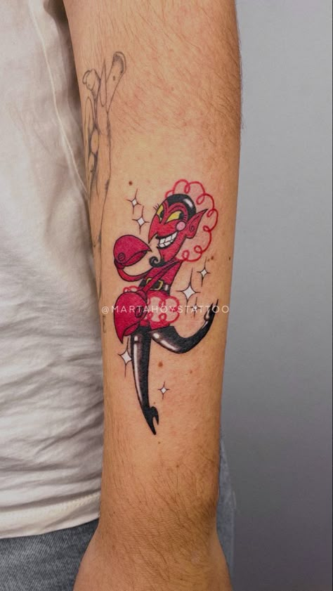 Him Tattoo Powerpuff, Him Powerpuff Fanart, Windbreaker Tattoo, Powerpuff Characters, Power Puff Girls Tattoo, Powerpuff Tattoo, Powerpuff Girls Tattoo, Him Powerpuff, Him Tattoo